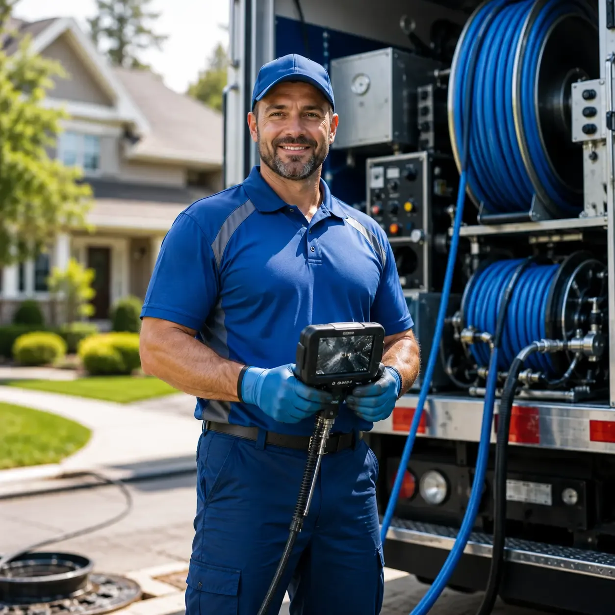 Local outdoor drain cleaning specialists in Wellington, OH